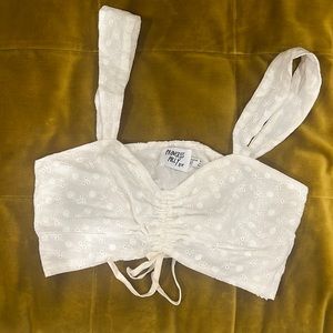 Princess Polly white tank top